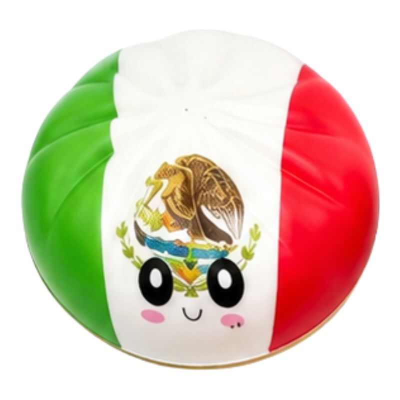 Boutique Planete Jouets France - Squishy Dumpling Drapeaux du Monde – 12 Pays au Choix 12 Squishy dumpling drapeau du Mexique - Planete Jouets France