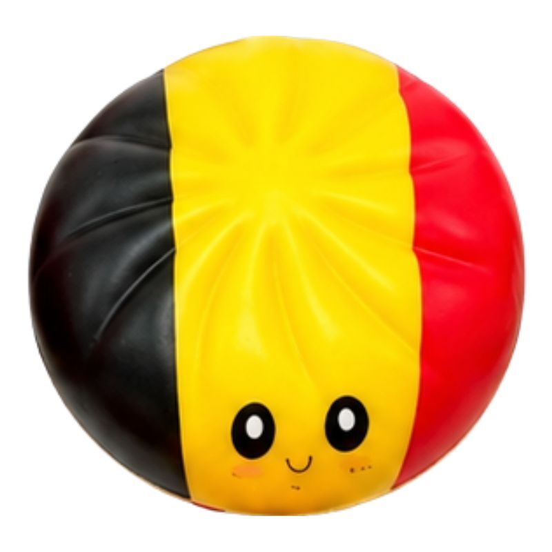 Boutique Planete Jouets France - Squishy Dumpling Drapeaux du Monde – 12 Pays au Choix 5 Squishy dumpling drapeau de la Belgique - Planete Jouets France