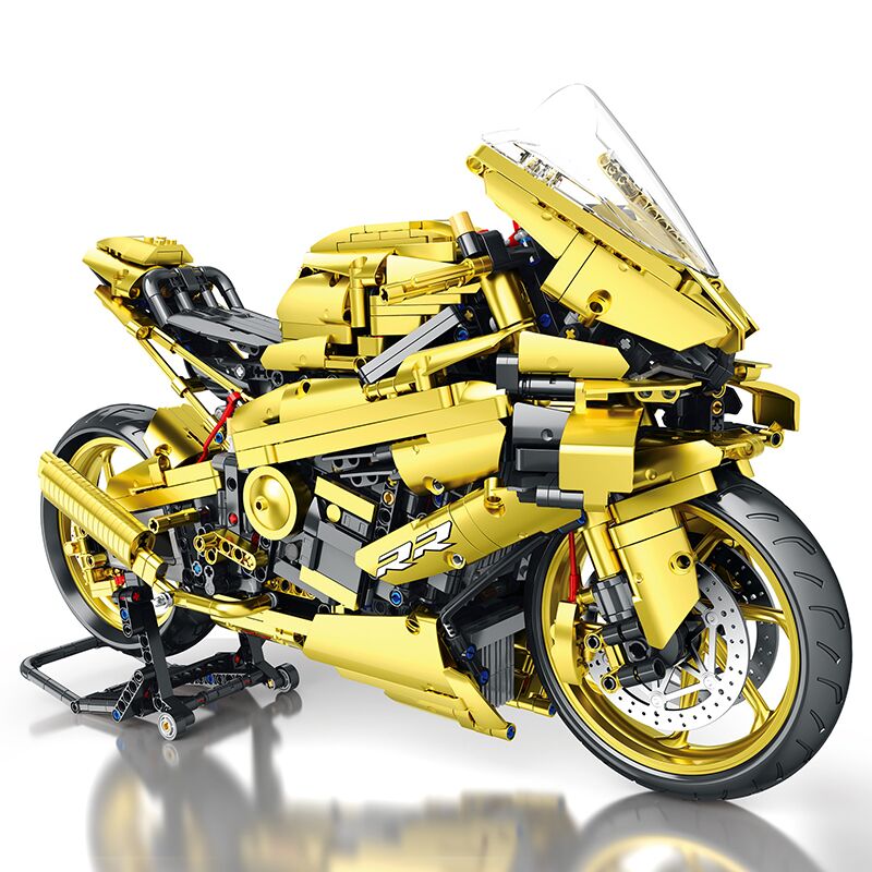 Boutique Planete Jouets France - Lego moto Golden Yamaha R6 1 Lego moto Golden Yamaha R6