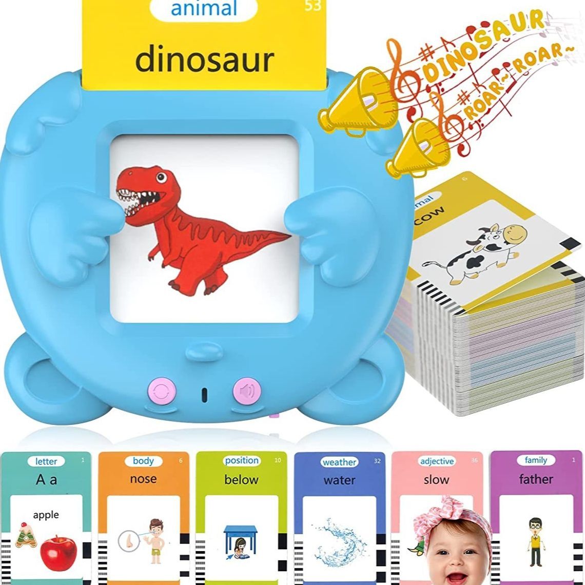Boutique Planete Jouets France - Jouets éducatifs - Cartes Flash parlantes pour bébés 6 Jouets éducatifs - Cartes Flash parlantes pour bébés – Image 6