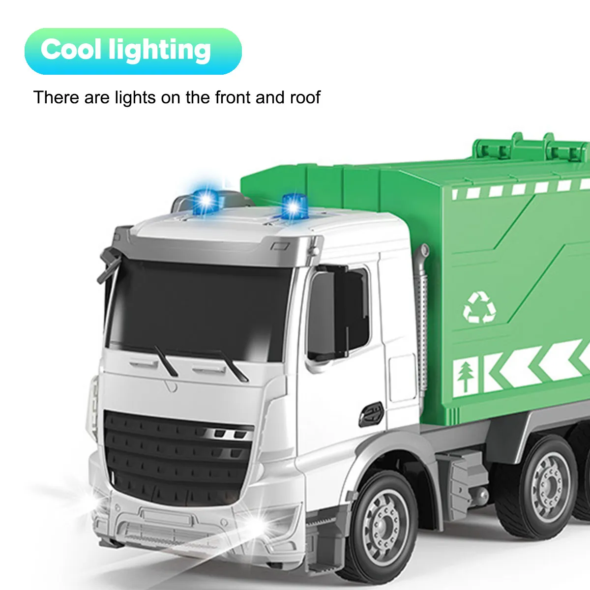 Boutique Planete Jouets France - Camion Télécommandé - Benne à ordures 1/24 4 Camion Télécommandé - Benne à ordures 1/24 – Image 4