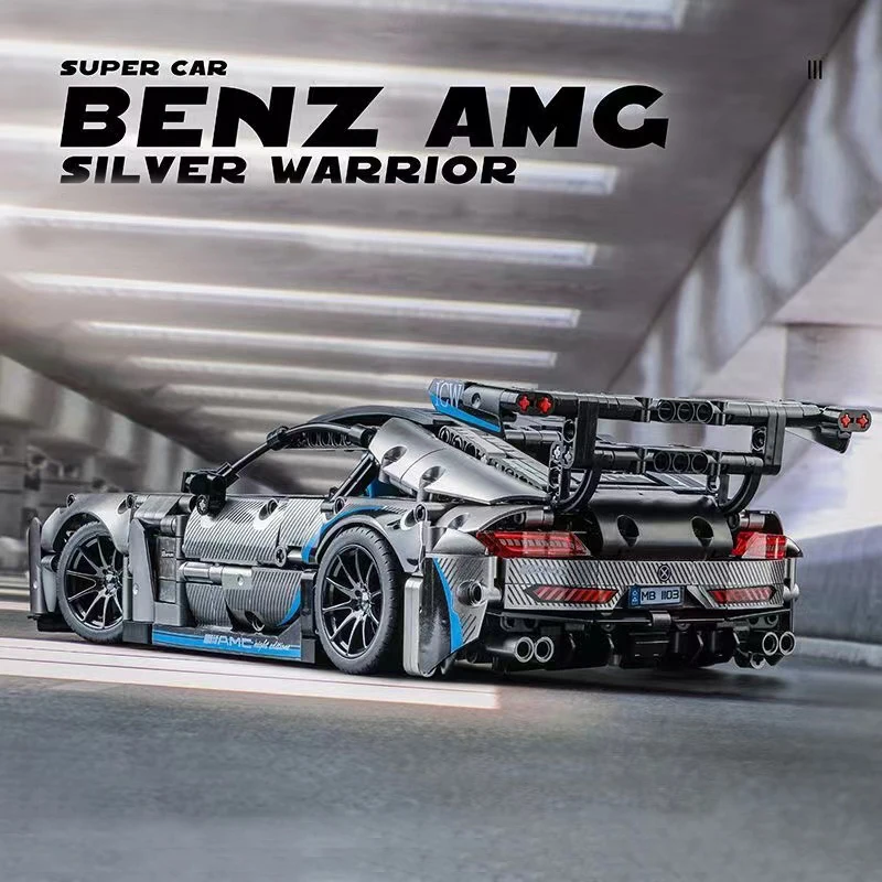 Boutique Planete Jouets France - Lego Technic Silver Amg Gt 4 Lego Technic Silver Amg Gt – Image 4