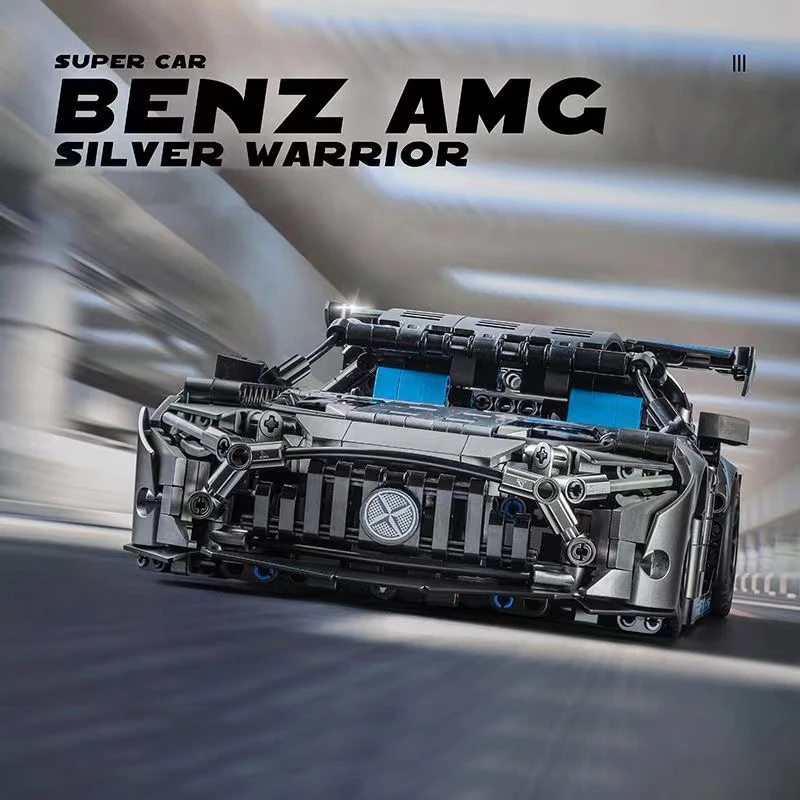 Boutique Planete Jouets France - Lego Technic Silver Amg Gt 2 Lego Technic Silver Amg Gt – Image 2