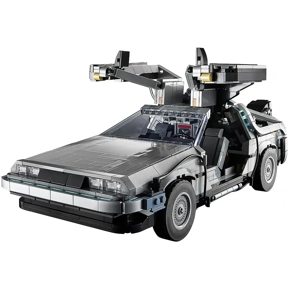 Boutique Planete Jouets France - Lego Technic DeLorean 1872 Pcs 1 PlaneteJouets.com DeLorean compatible avec briques LEGO Technic 1872 Pcs