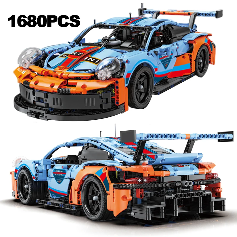 Boutique Planete Jouets France - Porsche 911 RSR 1680 pièces 1 Porsche 911 RSR 1680 pièces