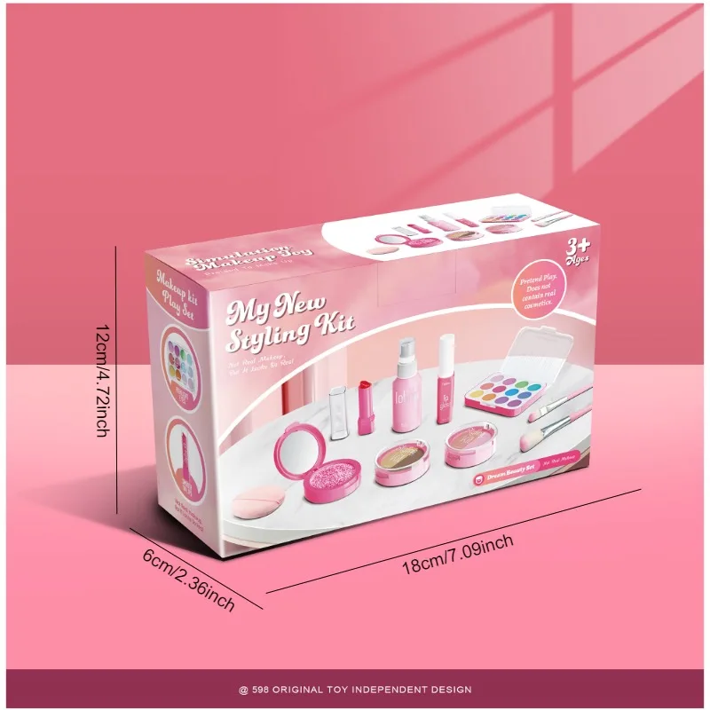 Boutique Planete Jouets France - Coffret de maquillage pour filles avec boîte 2 Coffret de maquillage pour filles avec boîte – Image 2